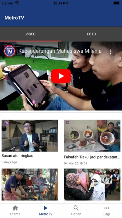 Harian Metro Mobile Screenshots