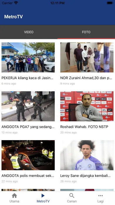 Harian Metro Mobile Screenshots