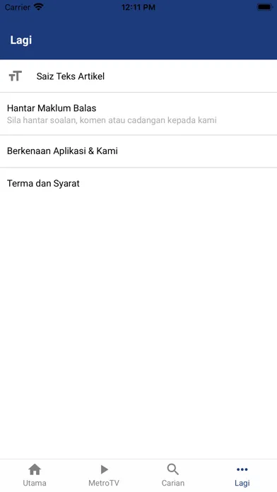 Harian Metro Mobile Screenshots