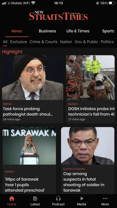 تصاویر New Straits Times Mobile
