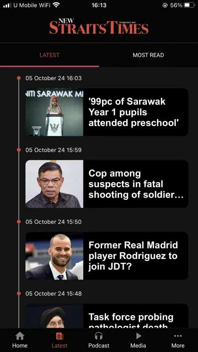 تصاویر New Straits Times Mobile