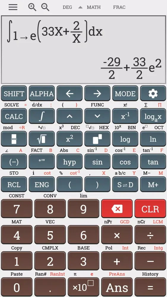 Captures d'écran de Calc Office