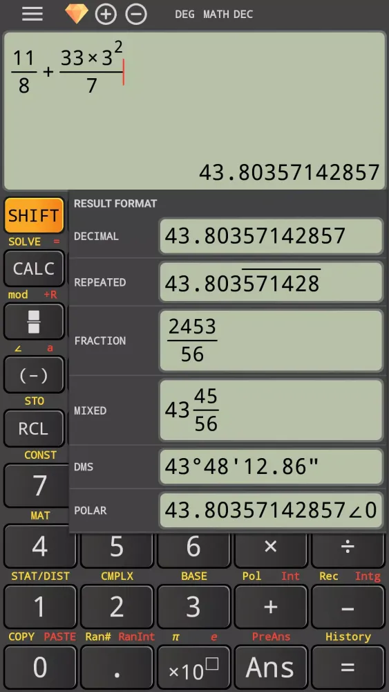 Calc Retro Screenshots