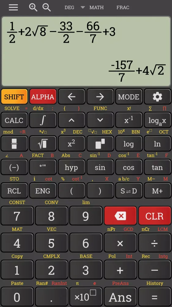 Calc Retro Screenshots