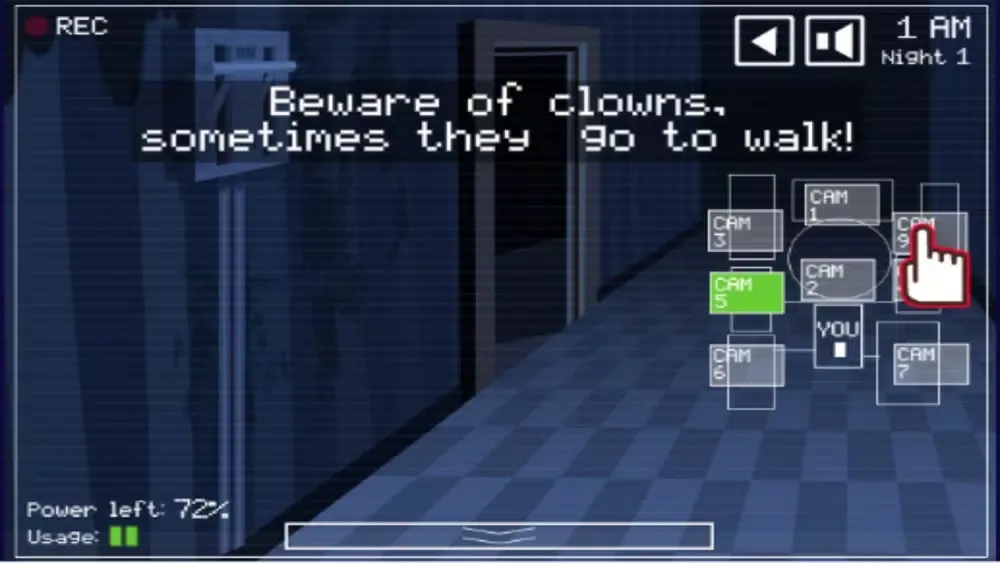 ภาพหน้าจอของ Terrible Clown Strike!