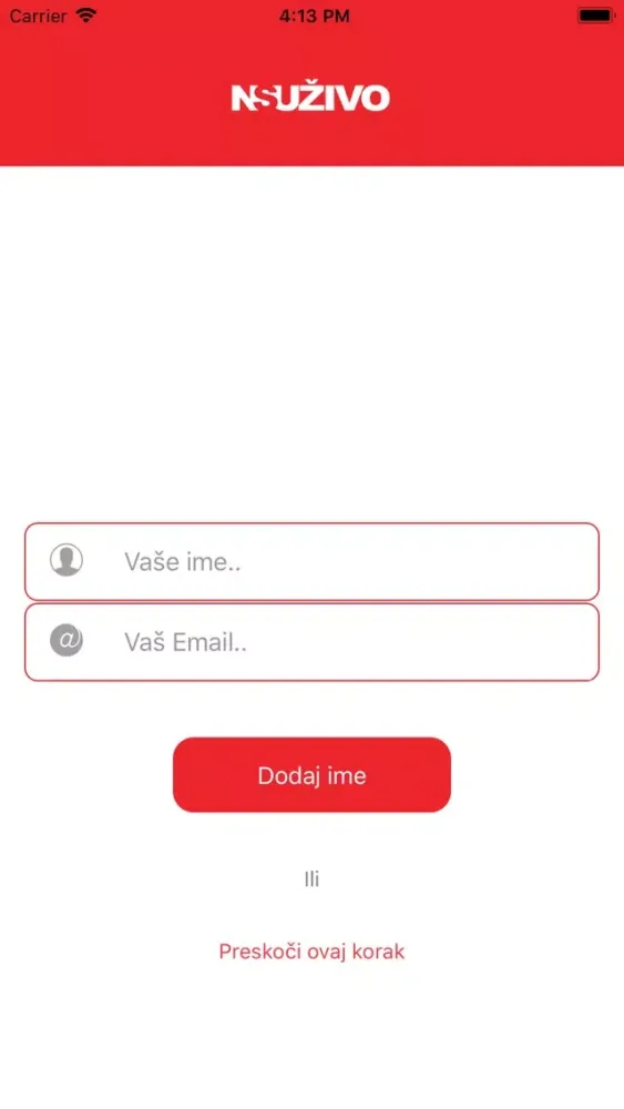 Скриншоты NS Uživo