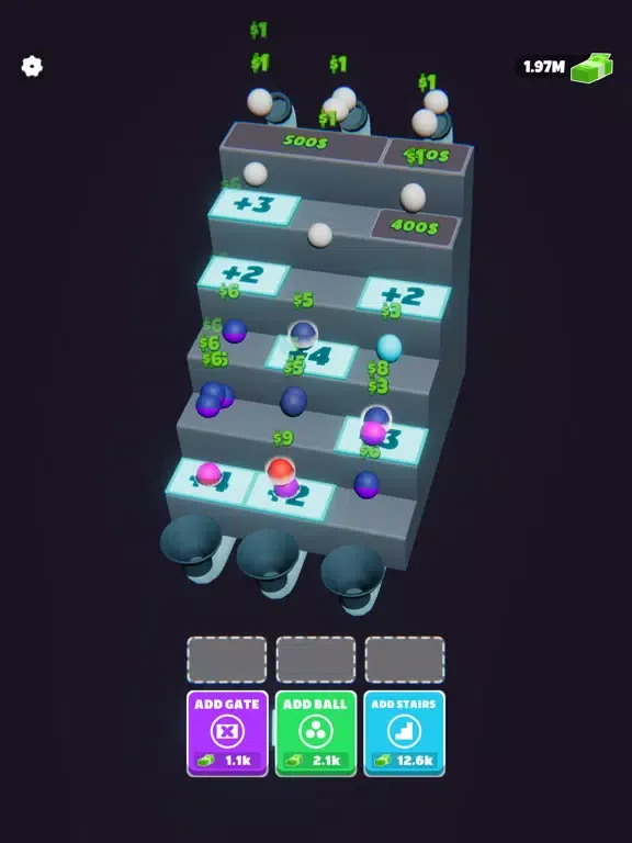 Balls and Stairs iPad  स्क्रीनशॉट