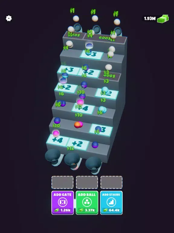 Balls and Stairs iPad  स्क्रीनशॉट