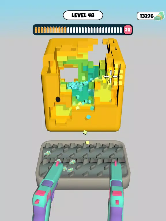 Cubes Shooter iPad  スクリーンショット
