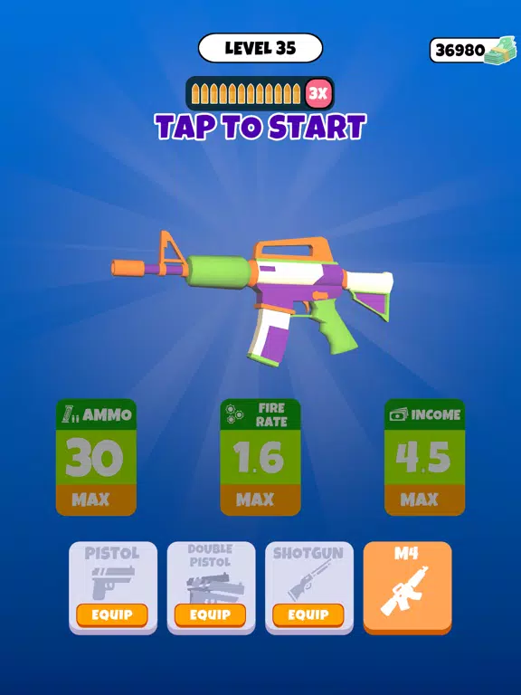 Cubes Shooter iPad  スクリーンショット
