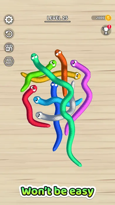 Screenshot di Tangled Snakes