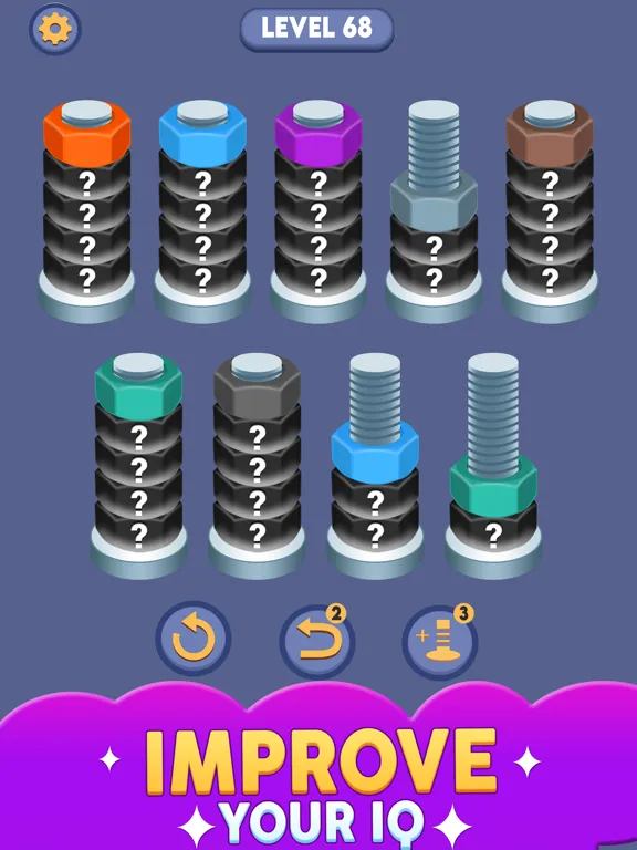 Nuts And Bolts: Screw Sort iPad  스크린샷