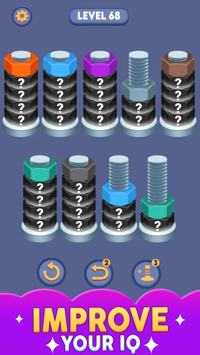 Nuts And Bolts: Screw Sort 스크린샷