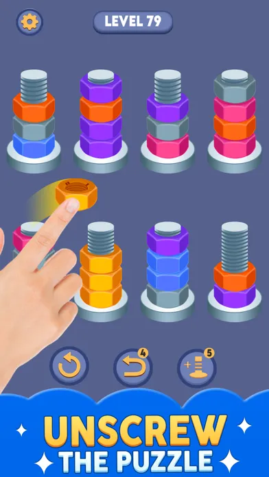 Nuts And Bolts: Screw Sort 스크린샷