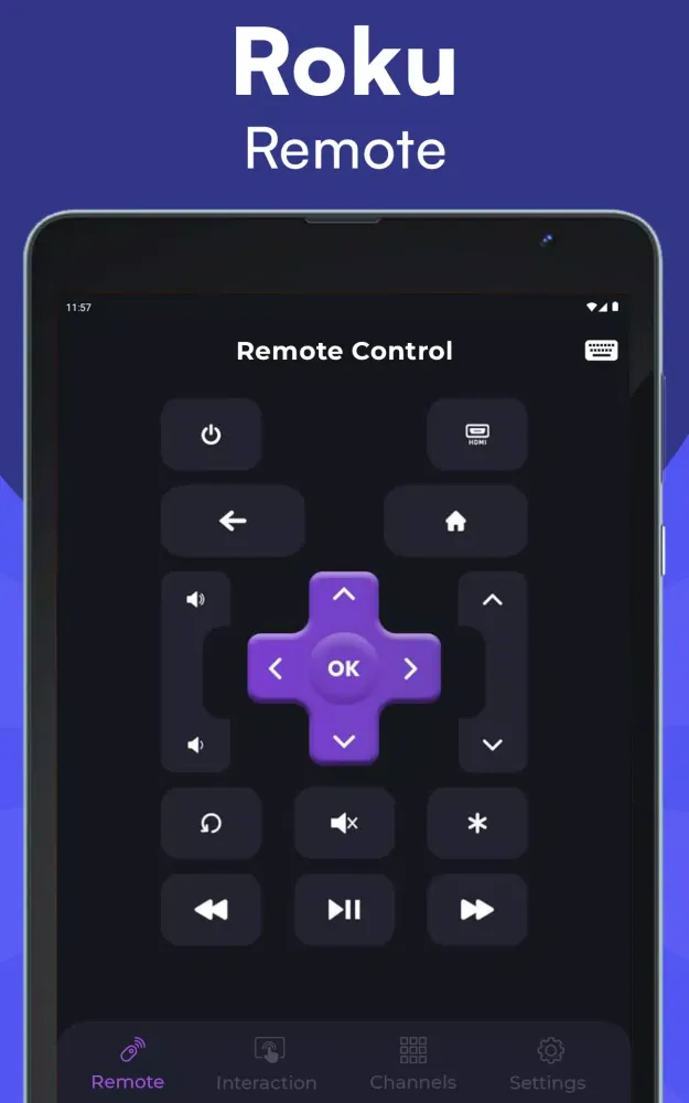 Capturas de pantalla de Remote Control for Roku TV All