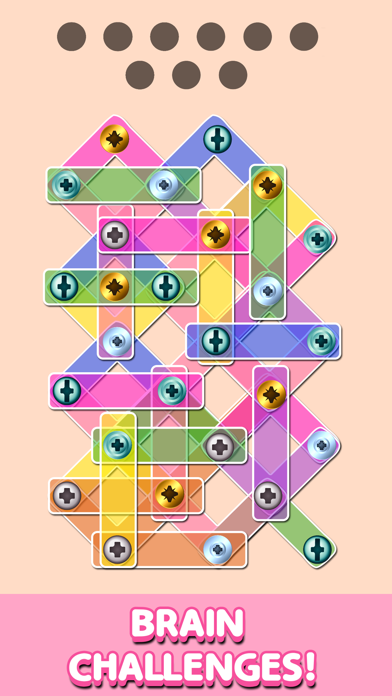 Screenshot di Screw Puzzle: Jam Nuts & bolts