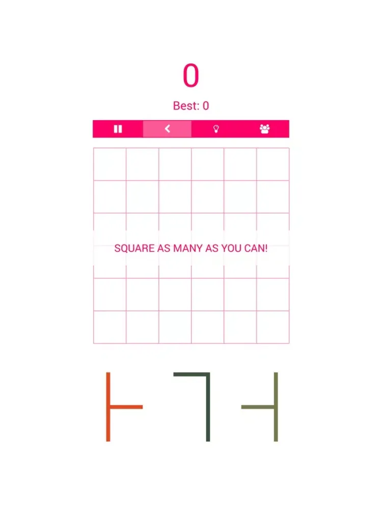 Captures d'écran de Square 'em All iPad 