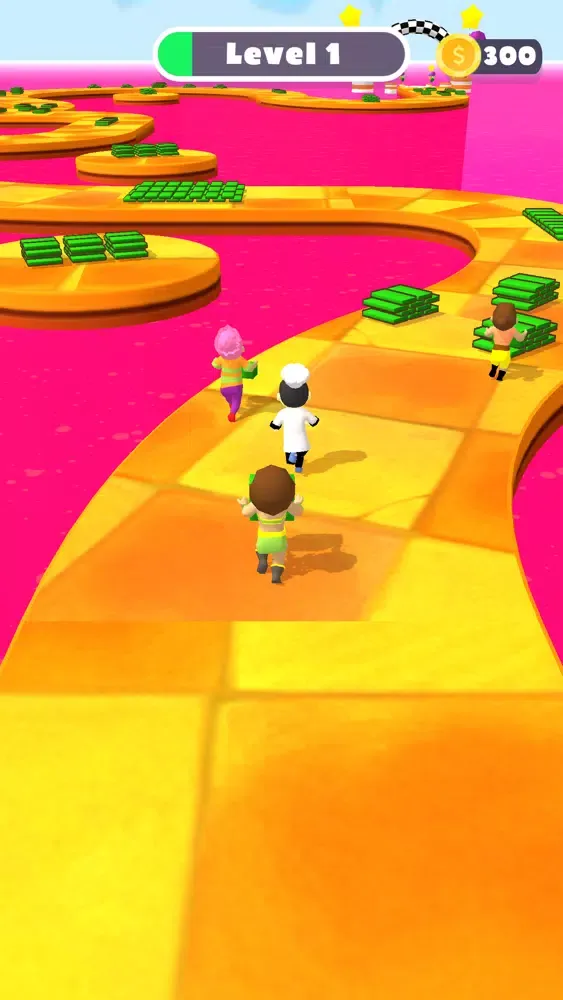 Zrzuty ekranu Stacky Race 3D -Stair Rider.IO