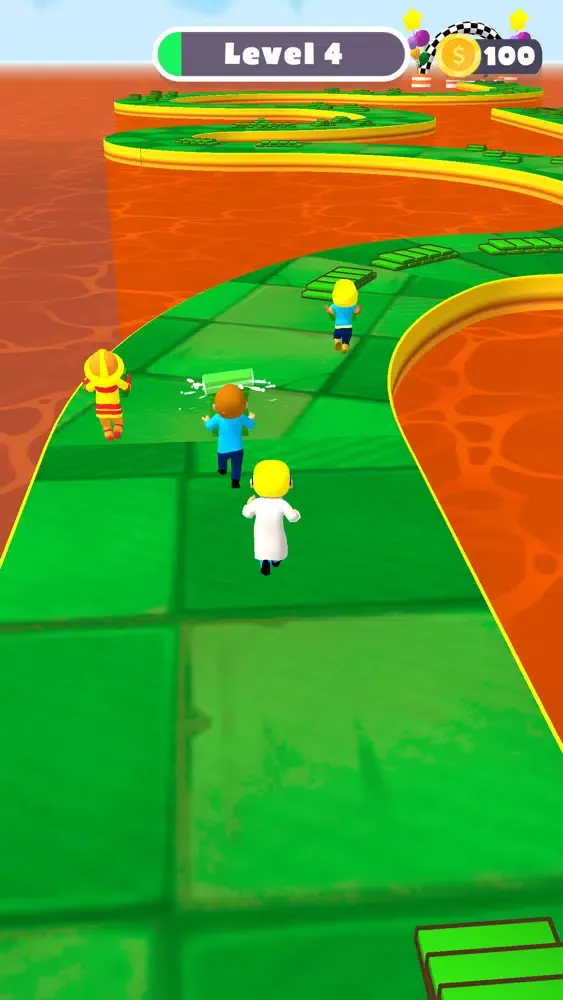 Zrzuty ekranu Stacky Race 3D -Stair Rider.IO