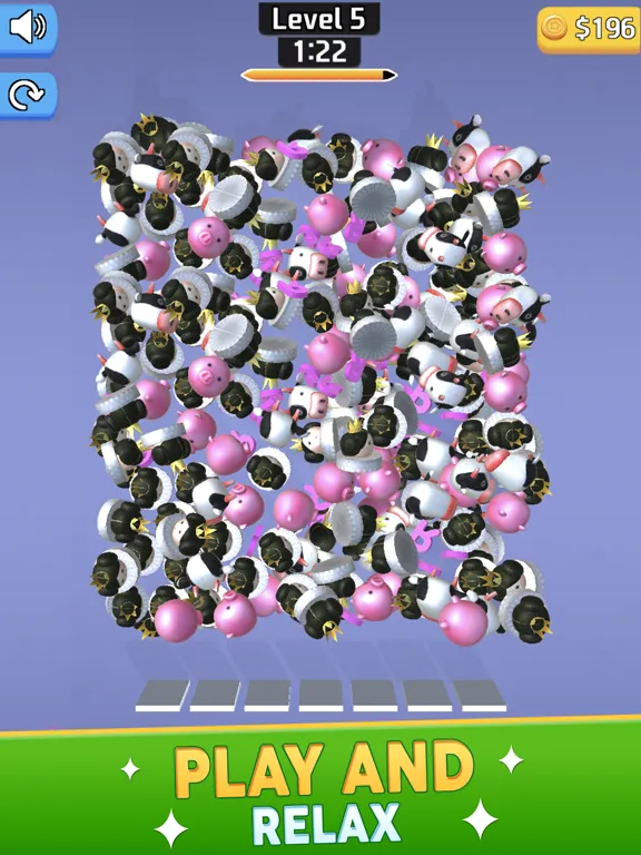 Capturas de pantalla de Triple 3D Match: Goods Factory iPad 