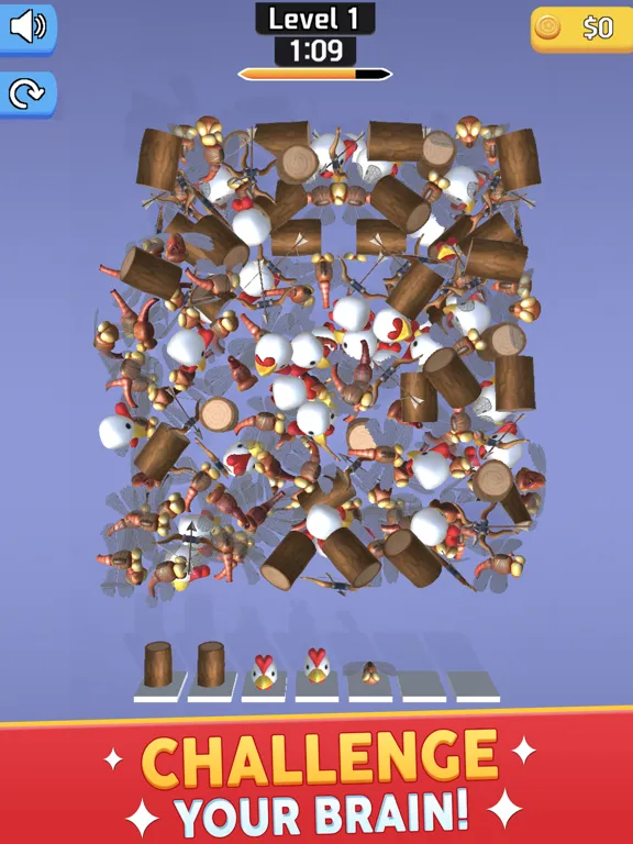Capturas de pantalla de Triple 3D Match: Goods Factory iPad 