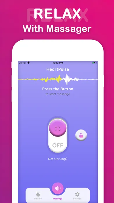 Capturas de pantalla de Massager Vibration App