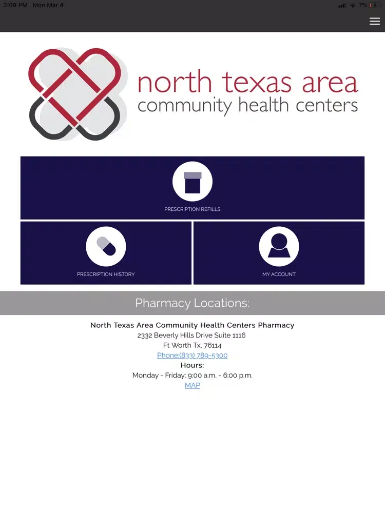 North Texas Area CHC Pharmacy iPad  স্ক্রিনশট
