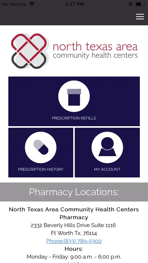 North Texas Area CHC Pharmacy স্ক্রিনশট