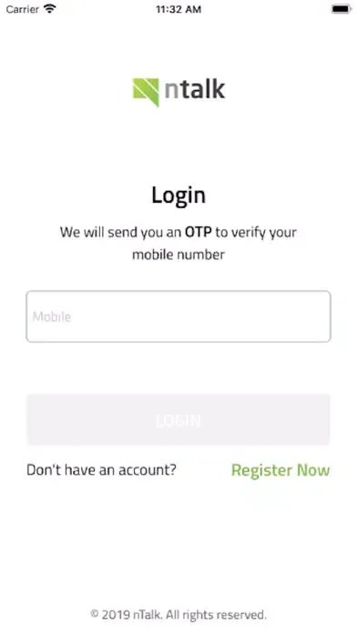 Скриншоты nTalk OneTouch Conference Call