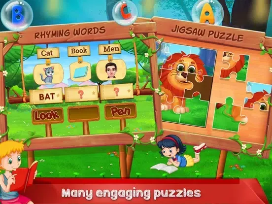 Alphabet Math Educational Game iPad  Screenshots