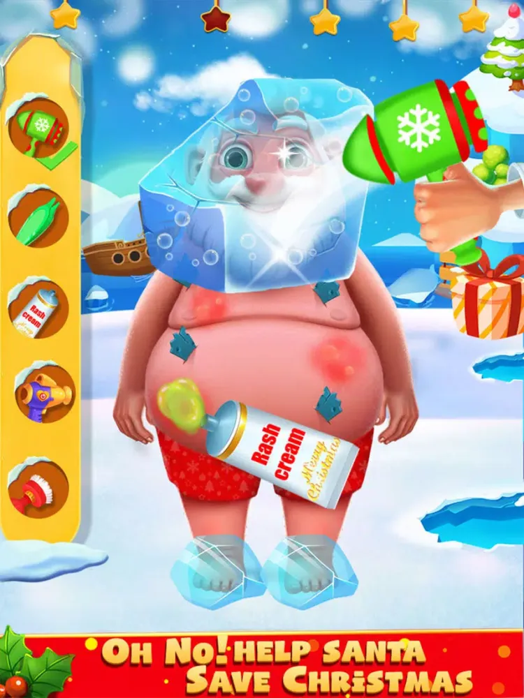 Ảnh chụp màn hình của Xmas Santa Rescue Adventure iPad 