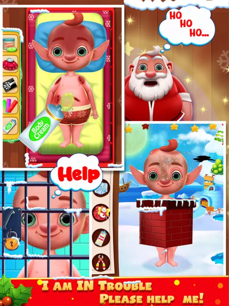 Ảnh chụp màn hình của Xmas Santa Rescue Adventure iPad 