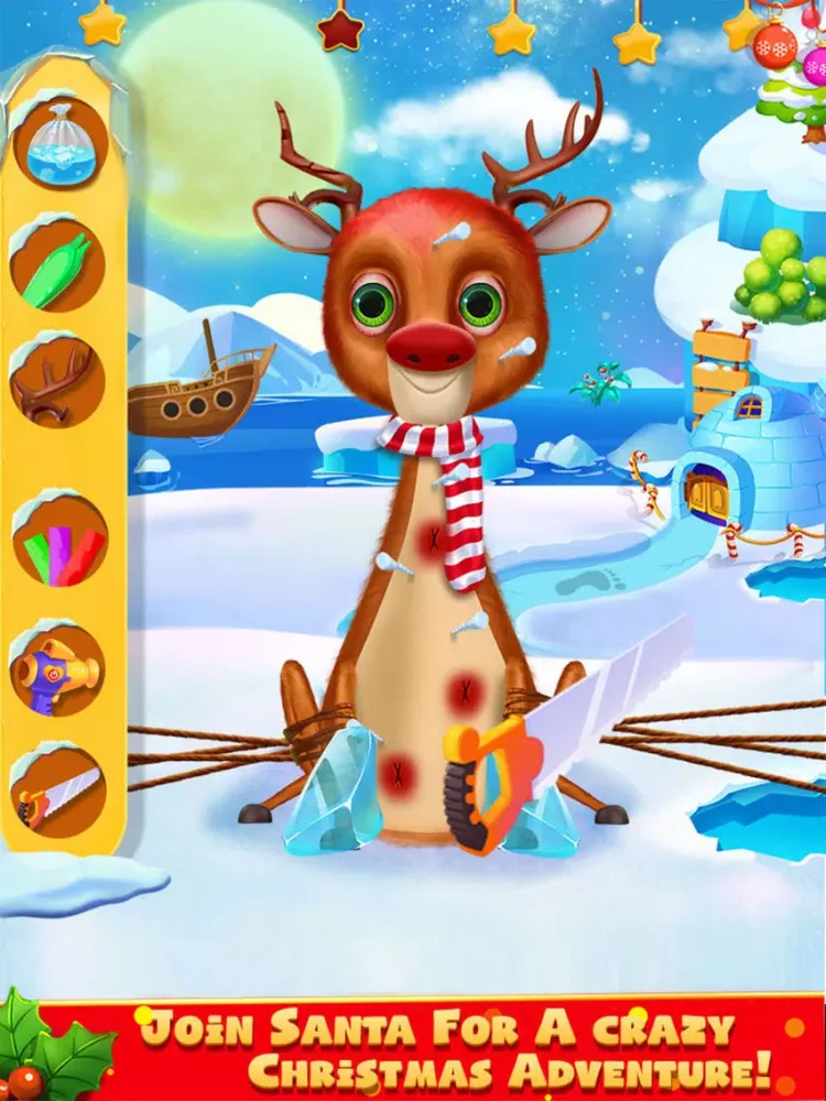 Ảnh chụp màn hình của Xmas Santa Rescue Adventure iPad 