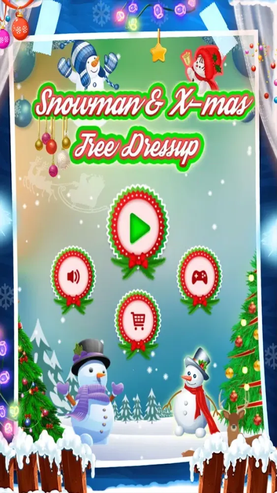 Capturas de pantalla de Snowman Dressup & Xmas Decor