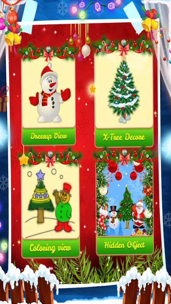 Capturas de pantalla de Snowman Dressup & Xmas Decor