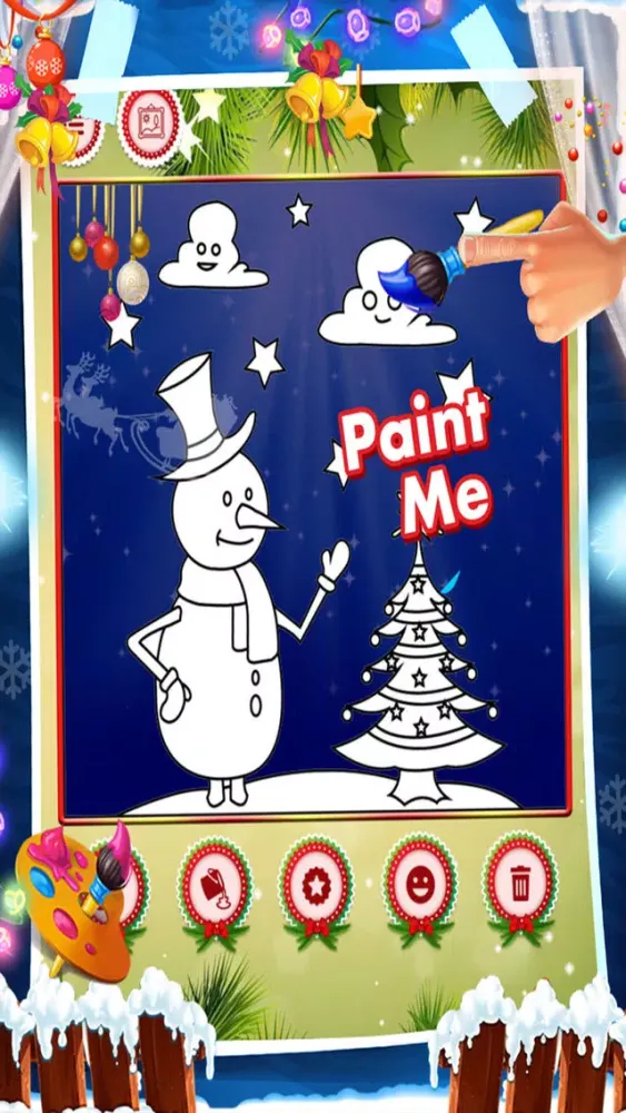 Capturas de pantalla de Snowman Dressup & Xmas Decor