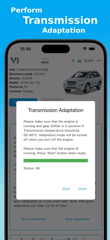 V-Tool OBD Scanner Screenshots