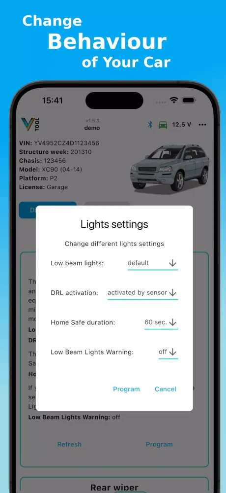 V-Tool OBD Scanner Screenshots