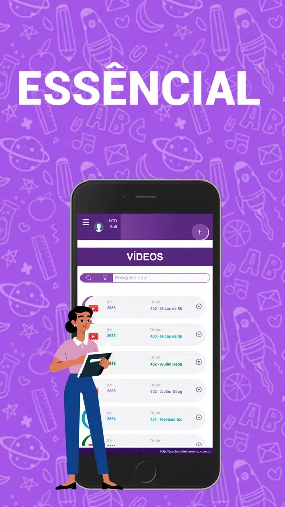 Portal do professor - NTD Soft Ekran Görüntüleri