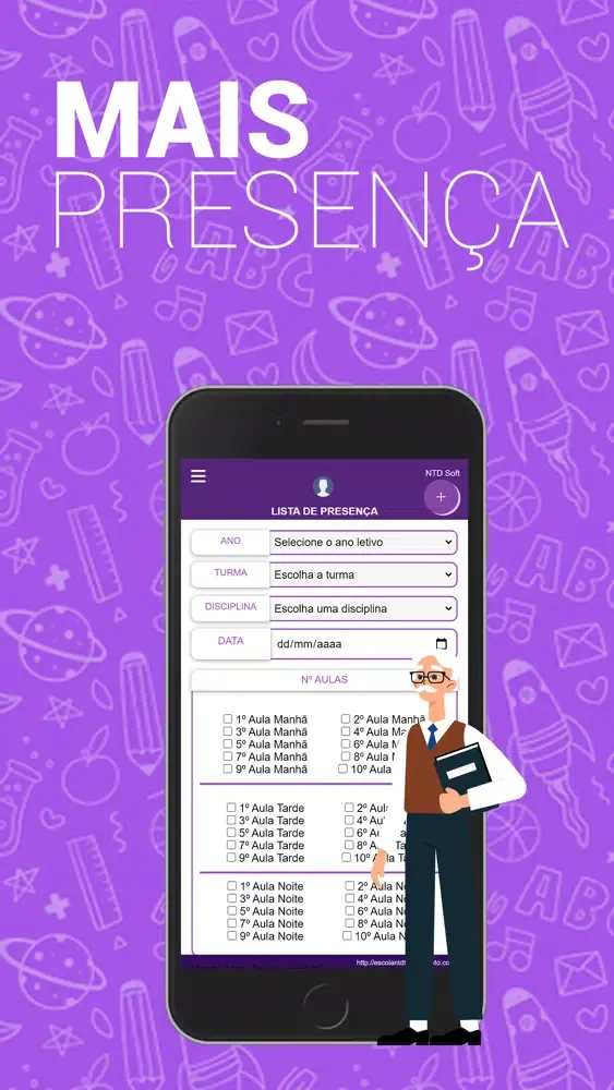 Portal do professor - NTD Soft Ekran Görüntüleri