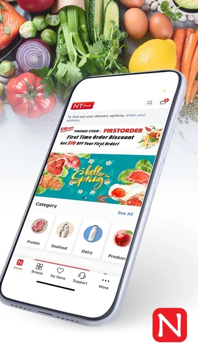 NTFOODS Grocery Wholesale Good سکرین شاٹس