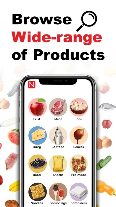 NTFOODS Grocery Wholesale Good سکرین شاٹس