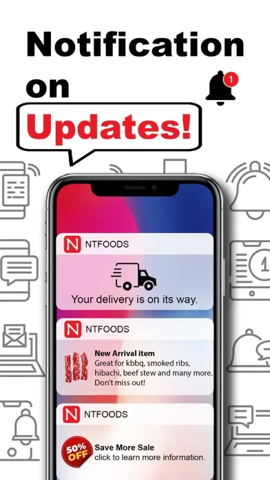 NTFOODS Grocery Wholesale Good سکرین شاٹس