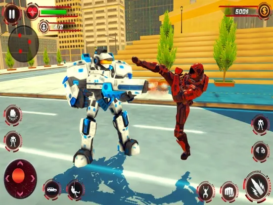 Captures d'écran de Super Flash Robot Hero Game iPad