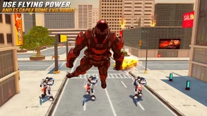 Captures d'écran de Super Flash Robot Hero Game