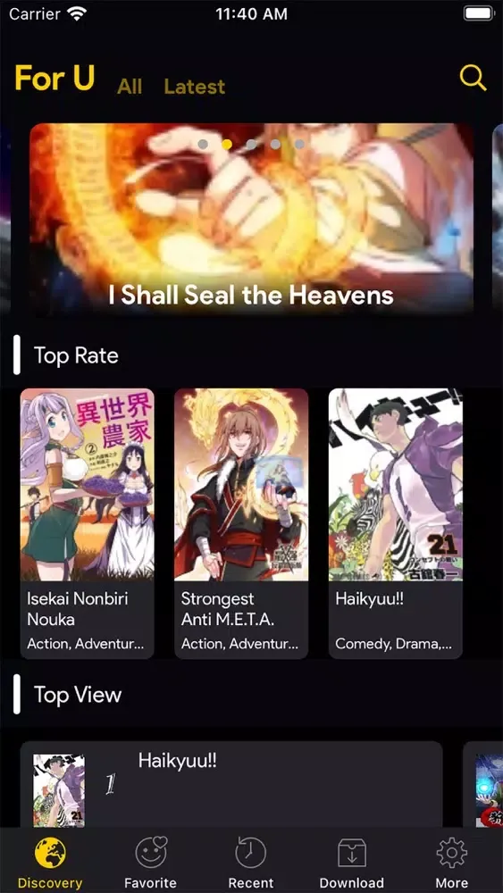 Manga Reader Best Manga Online应用截图