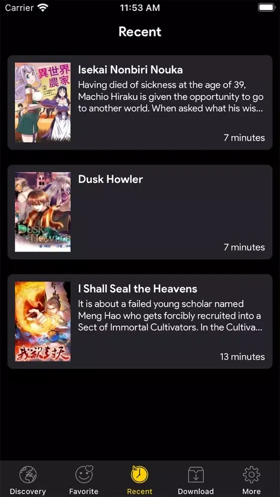 Manga Reader Best Manga Online应用截图