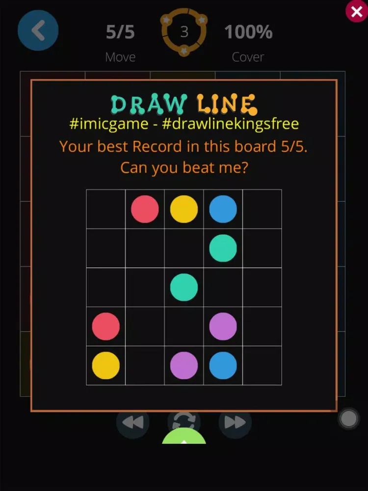 Draw Line Mania King Puzzle iPad  স্ক্রিনশট