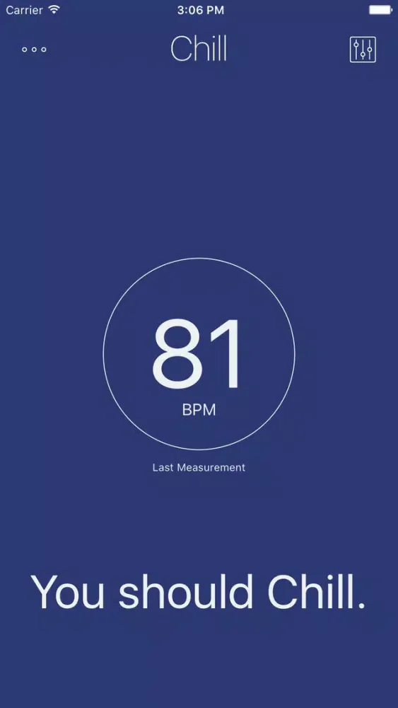 Chill - Watch Heart Rate Tracker स्क्रीनशॉट