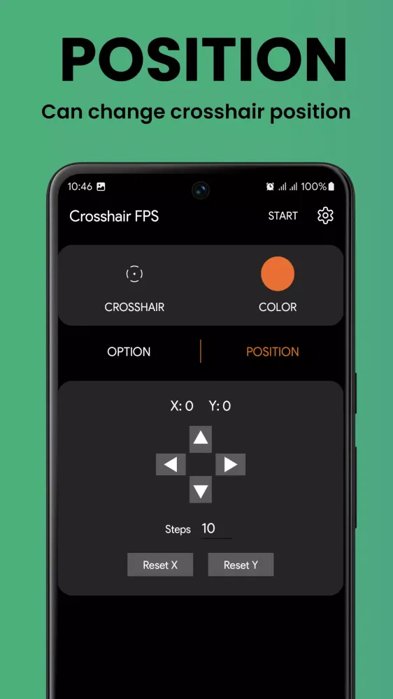 ภาพหน้าจอของ Crosshair for FPS Games